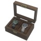Watch Storage & Display Box （ for 2 watches)