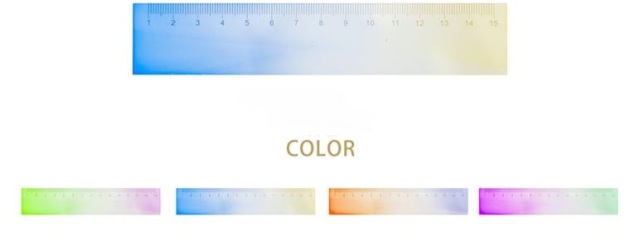 Acrylic Colorful Ruler