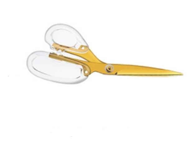 Large Transparent Scissors -Gold ( four colors option)
