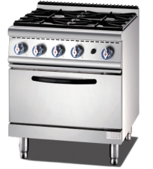 Gas 4 Burner Range with Oven(European burner)