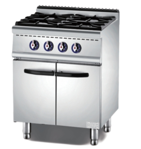 Gas 4 Burner Range with Cabinet(European burner)
