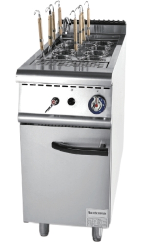 Gas Pasta Cooker with Cabinet