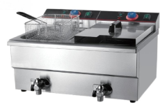 Electric 2 Tanks Fryer