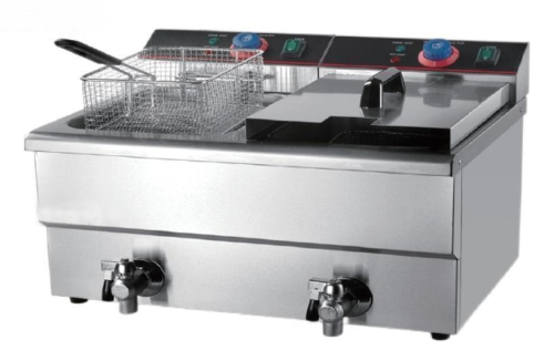 Electric 2 Tanks Fryer