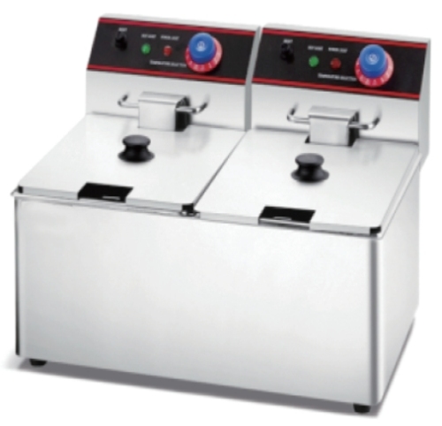 Electric 2 Tanks Fryer
