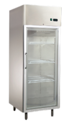 Upright Glass Door Refrigerator