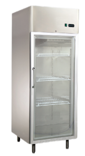 Upright Glass Door Refrigerator