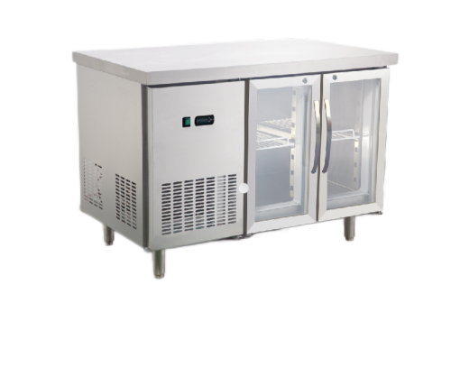 Table Glass Door Refrigerator