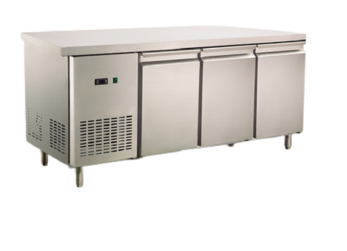 Table Solid Door Refrigerator
