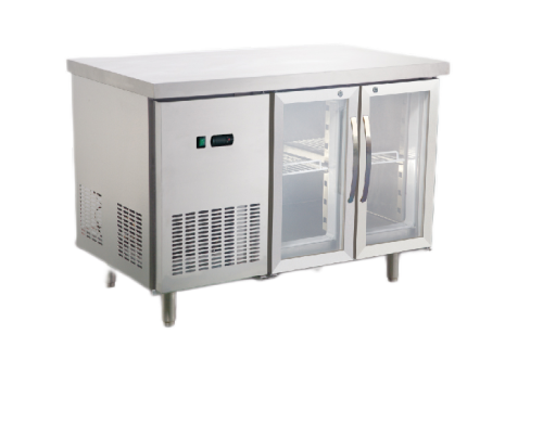 Table Glass Door Refrigerator