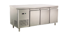 Table Solid Door Freezer