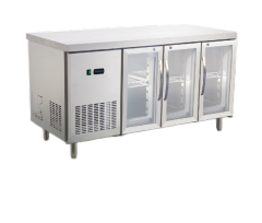 Table Glass Door Refrigerator