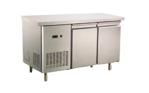 Table Solid Door Freezer