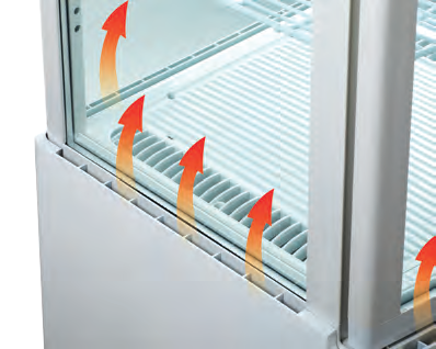 Standing Display Refrigerator