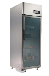 Upright Glass Door Refrigerator