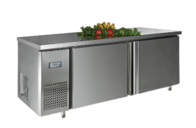 Table Solid Door Static Refrigerator