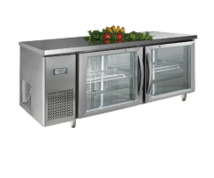 Table Glass Door Refrigerator