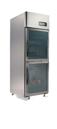 Upright Glass Door Static Refrigerator
