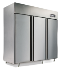 Upright Solid Door Static Refrigerator