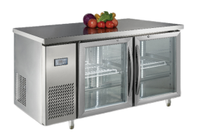 Table Glass Door Static Refrigerator