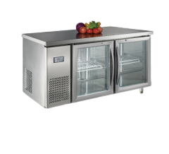 Table Glass Door Refrigerator