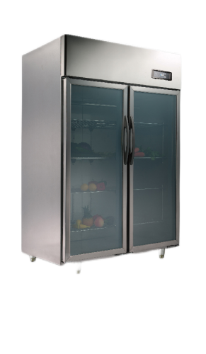 Upright Glass Door Static Refrigerator