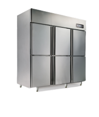 Upright Solid Door Static Refrigerator