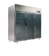 Upright Glass Door Static Refrigerator