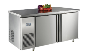 Table Solid Door Freezer