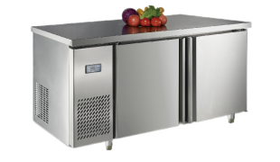 Table Solid Door Freezer