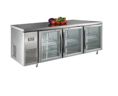 Table Glass Door Refrigerator