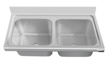 Single Sink bowl with drainer worktop