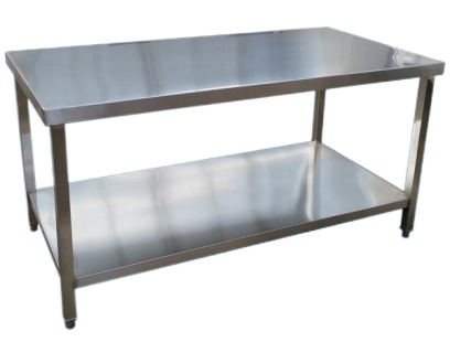 Working Table with Backsplash