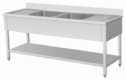 European Style Sink with Drainer(Witn Space For Dishwasher)