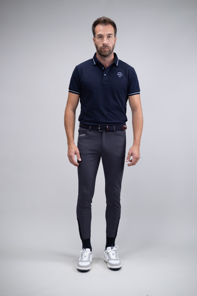 Costaso男士經典半矽膠馬褲