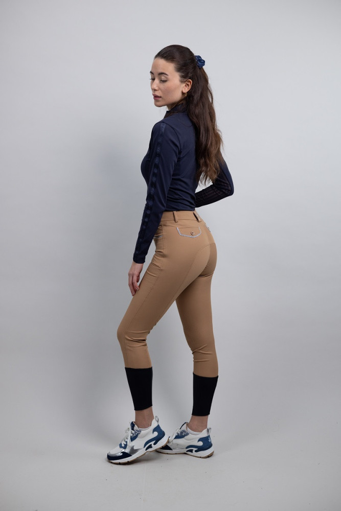 PORIS Women Technical polo LS