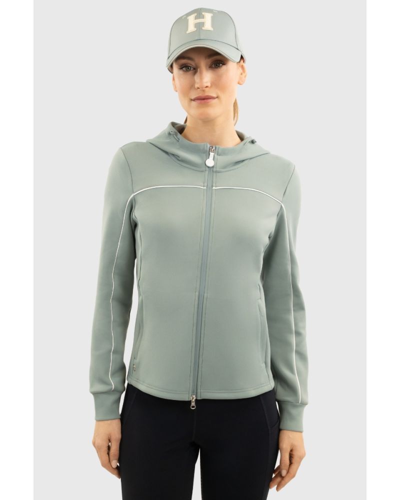 Bryssea  Women Zipped Sweat