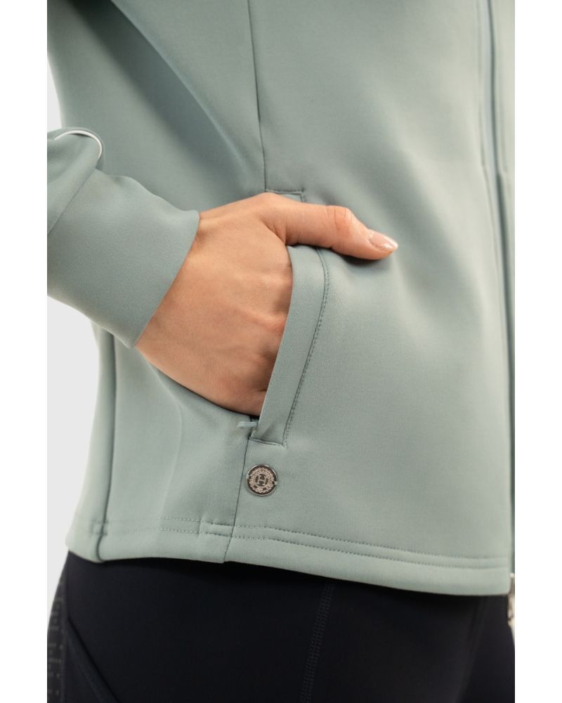 Bryssea  Women Zipped Sweat