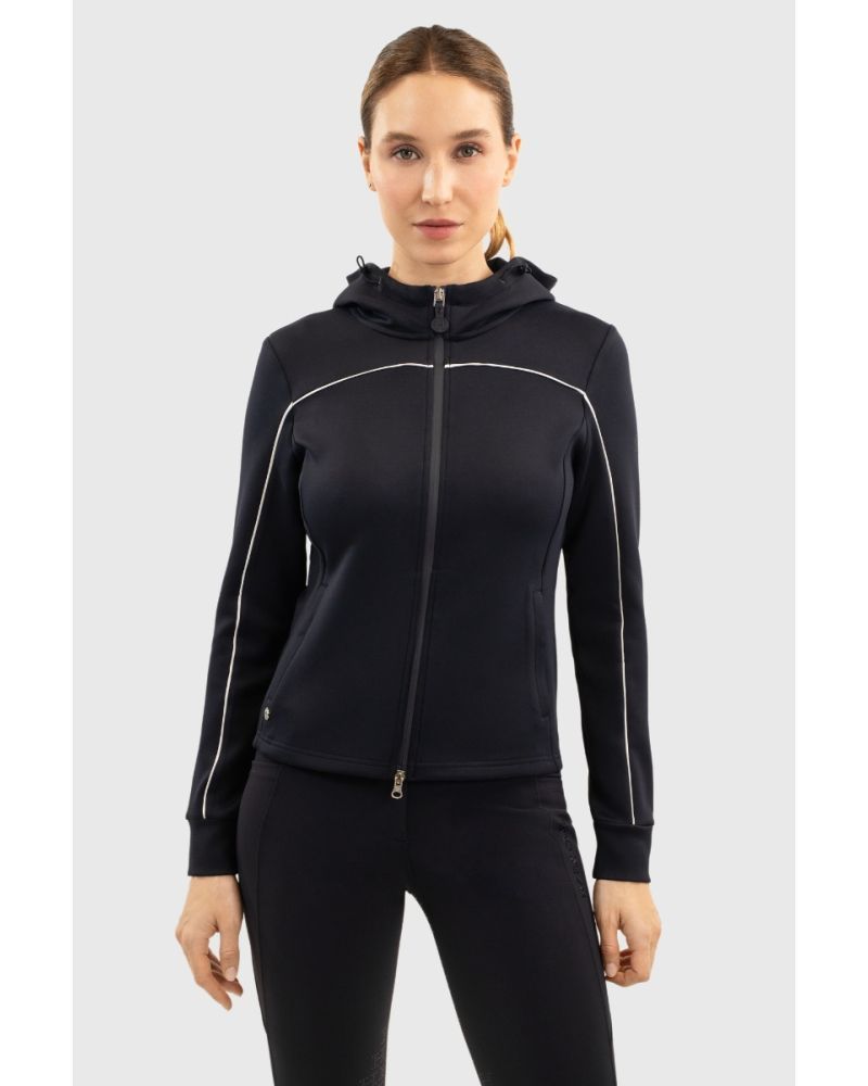 Bryssea  Women Zipped Sweat