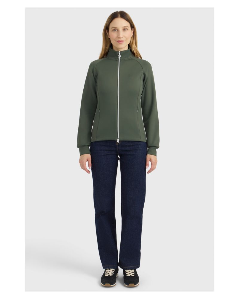Clotilde Technical Full zip Sweat Women