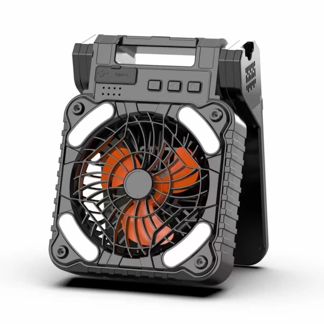 solar-powered fan