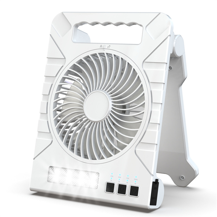 BALACN F907 4000mAh Rechargeable Solar Camping Fan