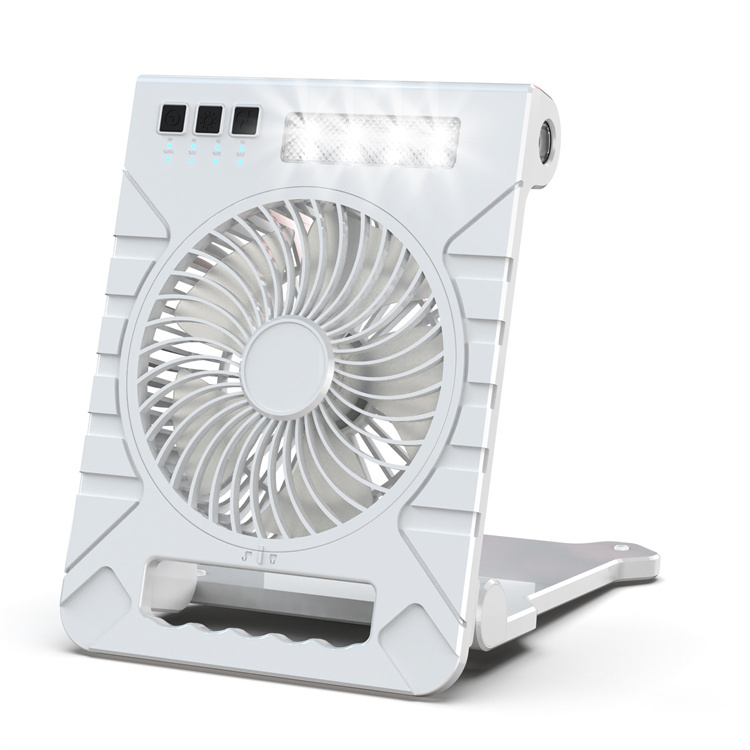 BALACN F907 4000mAh Rechargeable Solar Camping Fan