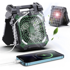 BALACN Portable D9 Solar Powered Desk Fan