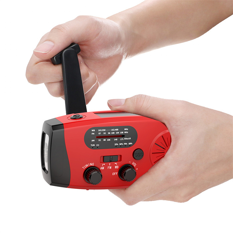 MD-087P 4000mAh Crank Radio