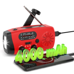 MD-087P 4000mAh Crank Radio