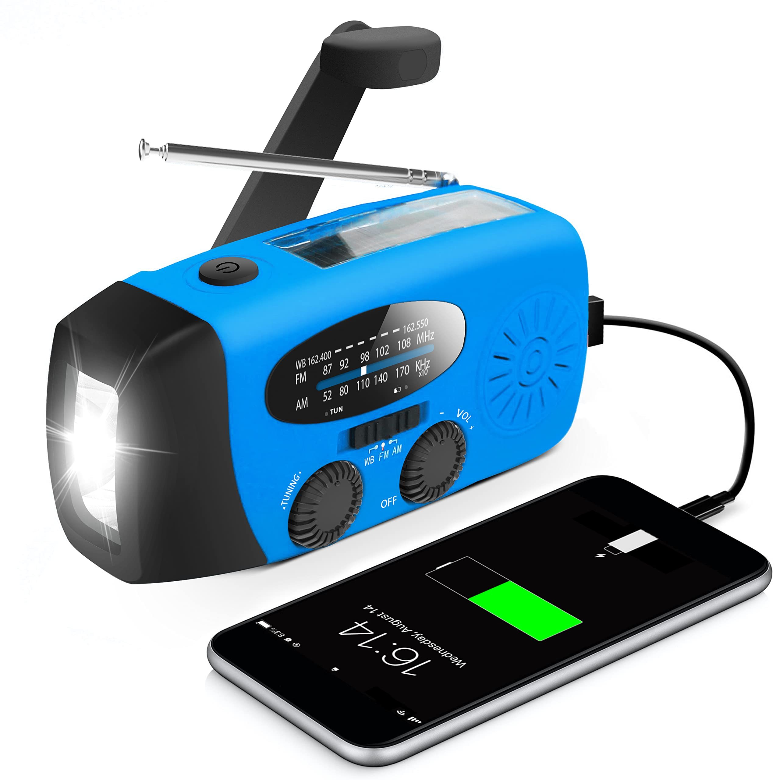 MD-088 Portable Emergency Hand Crank Radio