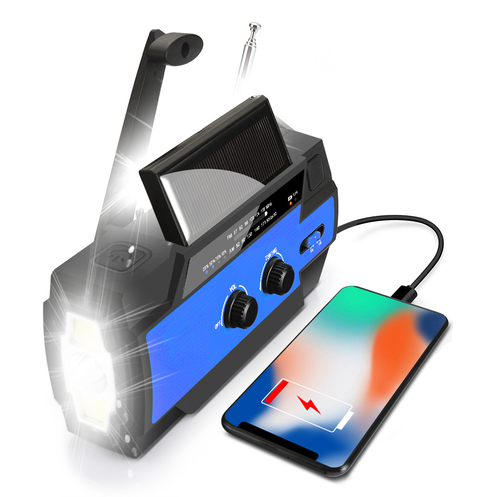 MD-090p Emergency Crank Weather Radio