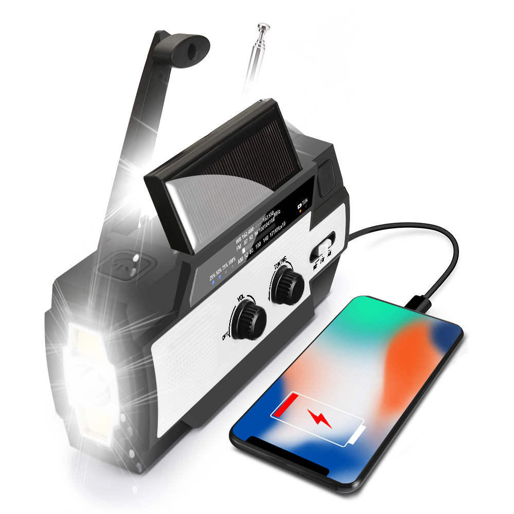 MD-090p Emergency Crank Weather Radio