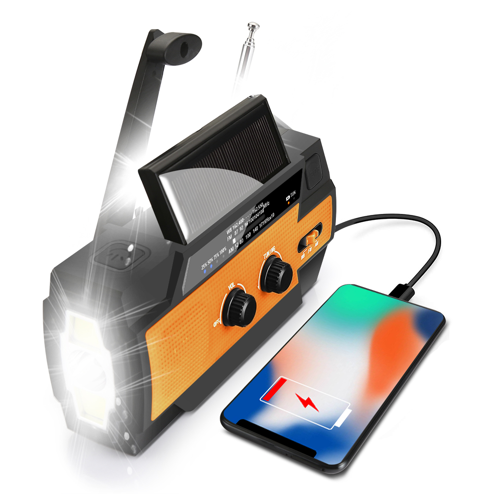 MD-090p Emergency Crank Weather Radio